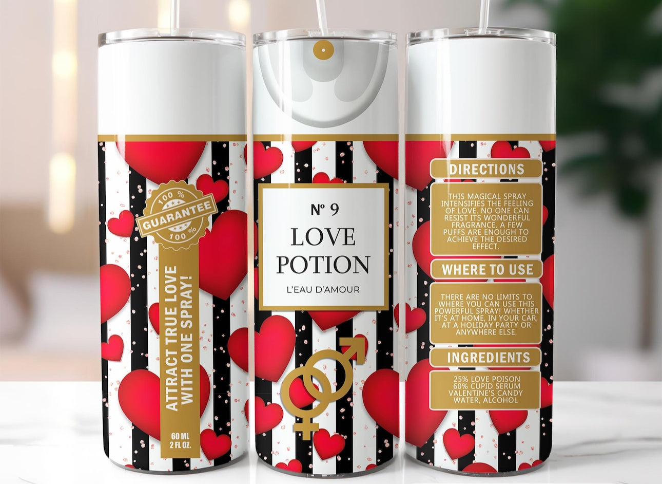 Red Love Potion Tumbler